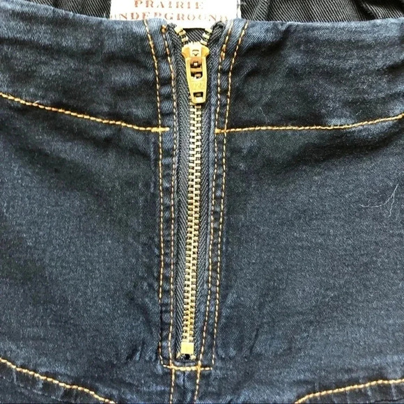 Prairie Underground Girdle Capri Jeans  Size 28 SM - Picture 3 of 16
